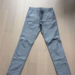 Boss Gray Slim Fit Trousers
